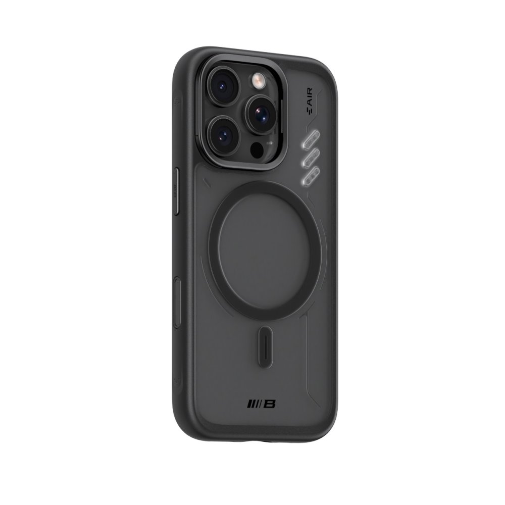 Blueo Frosted Heat Dissipation Case for iPhone 16 Pro Max with MagSafe Black