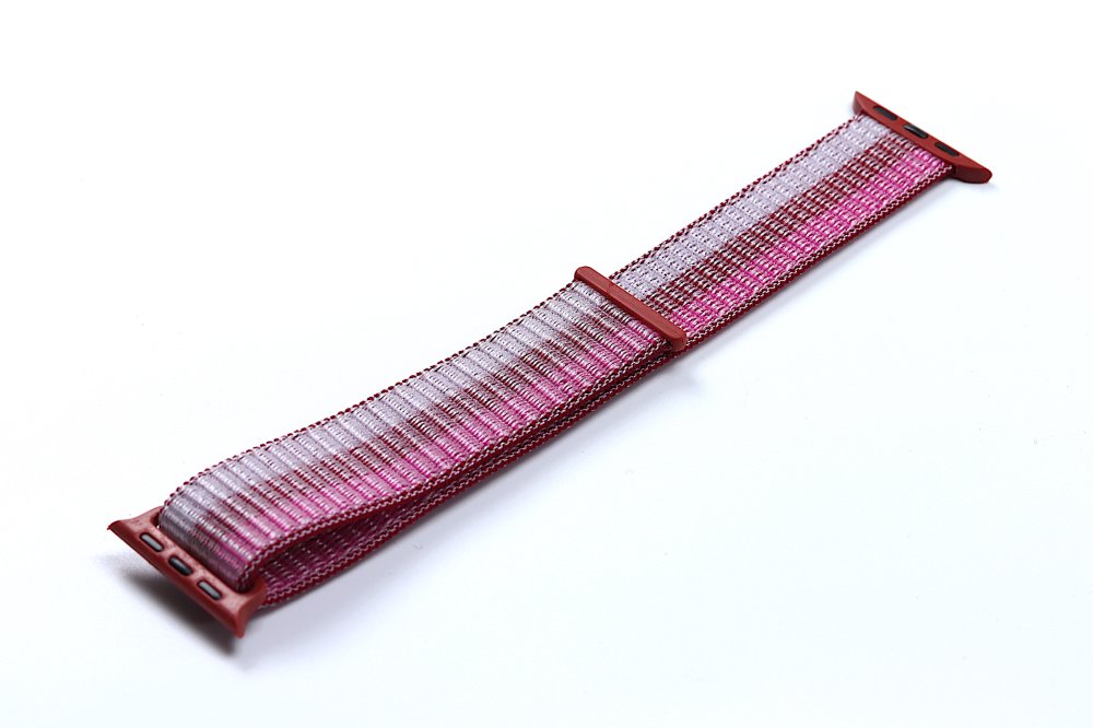 Nylon Sport Loop Band for Apple Watch 42/44 mm Berry