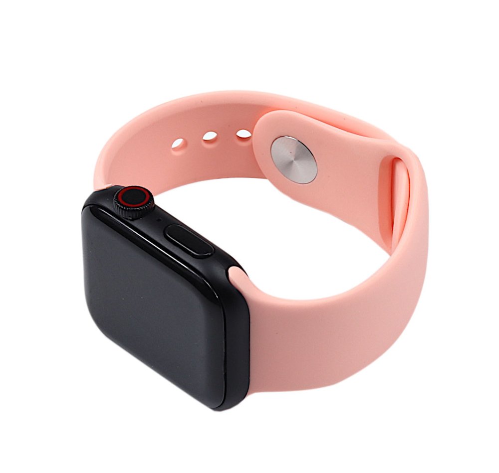 Silicone Watch Band for for Apple Watch 42/44mm S/M Grapefruit
