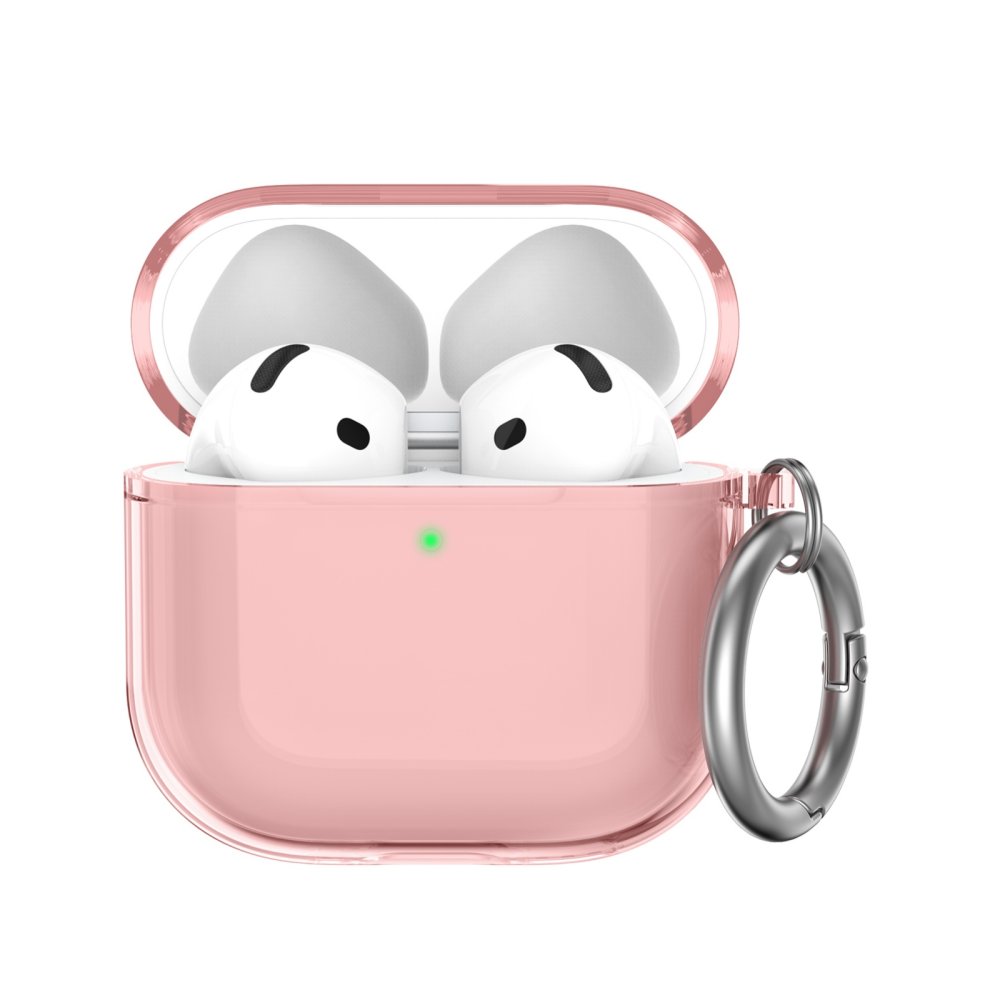 AhaStyle Transparent TPU Case for Airpods 4 Lavender