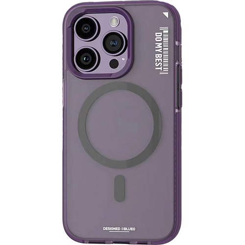 Blueo Dual Color Phone Case for iPhone 14 Pro Max Purple