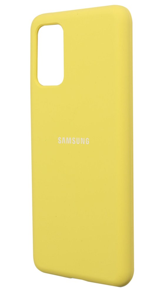 Silicone Case for Samsung S20+ (Full Protection) Yellow