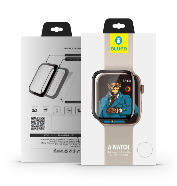 Blueo Corning Gorilla HD Glass Protector for Apple Watch Ultra 49 mm