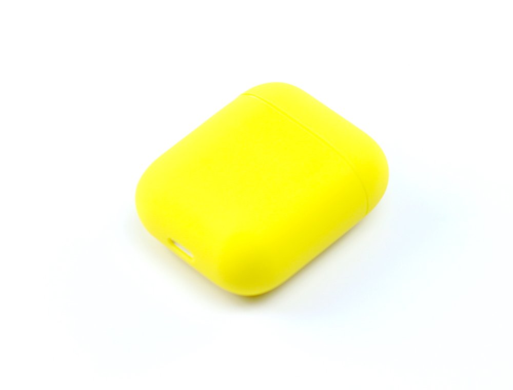 Silicone case Ultra Thin for Airpods Lemon Yellow
