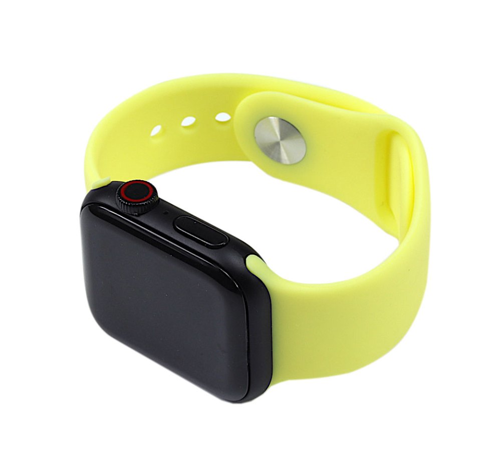 Silicone Watch Band for for Apple Watch 42/44mm S/M Lemonade