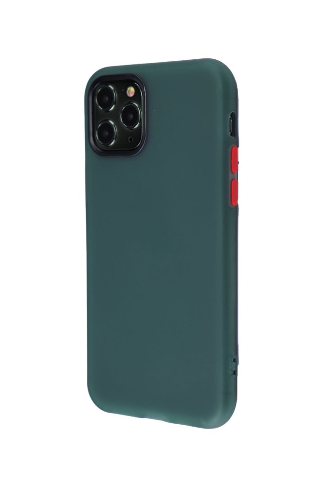 Matte Finishing TPU Case for iPhone 11 Pro Green