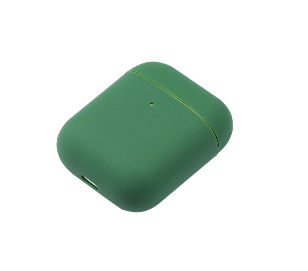Silicone Ultra Thin Case for Airpods 2 Dark Night Green