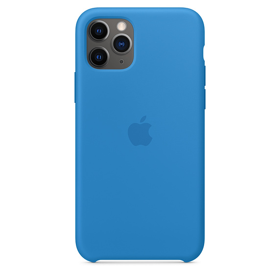 Apple Silicone Case 1:1 for iPhone 11 Pro Max Surf Blue