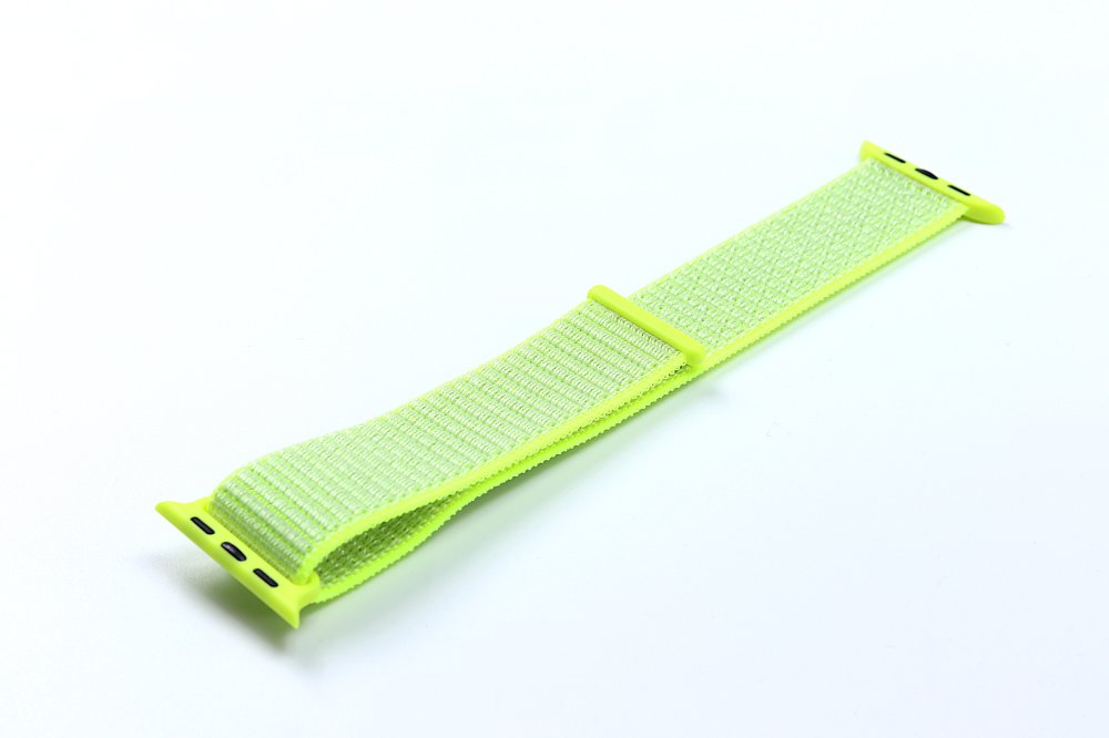 Nylon Sport Loop Band for Apple Watch 38mm Flash Light