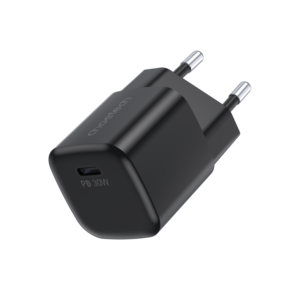 Choetech GaN PD30W USB-C Wall Charger Black