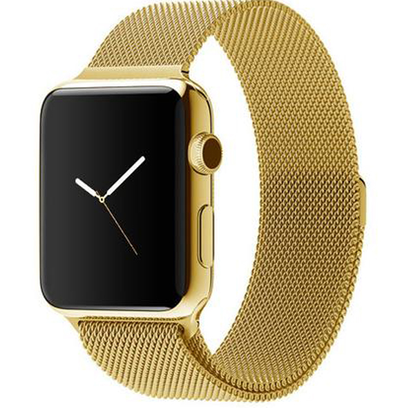 Milanese Loop for Apple Watch 42mm Gold