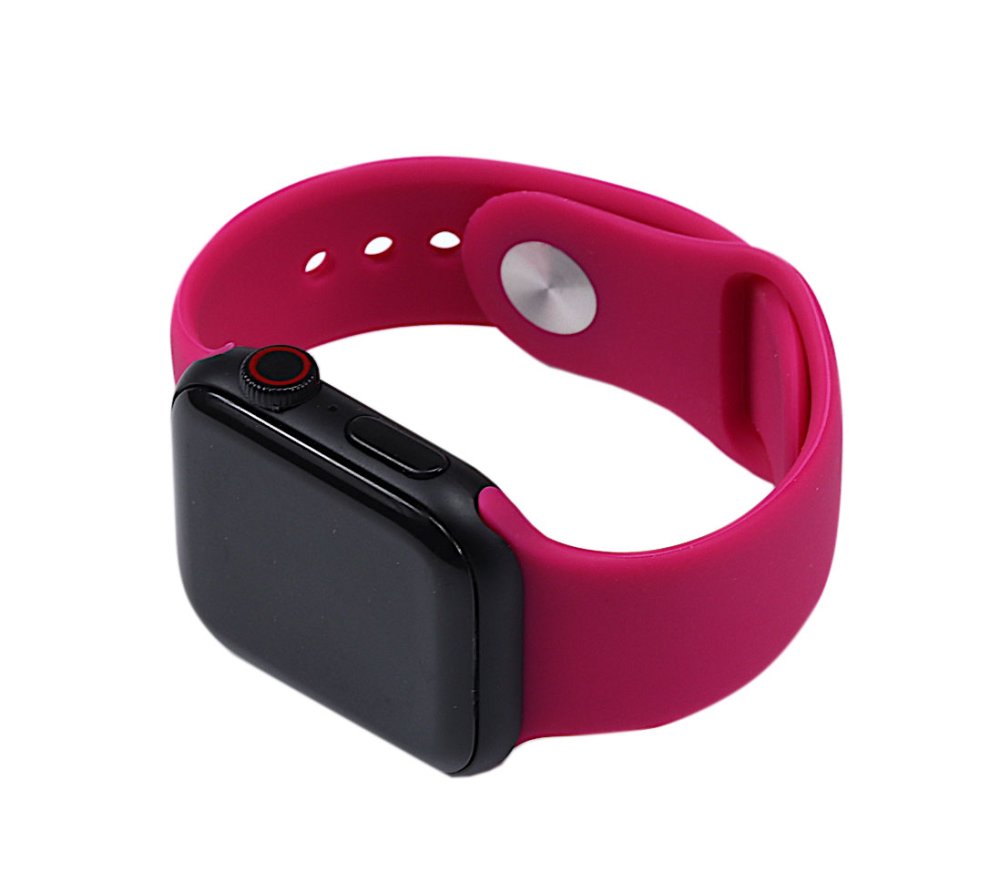 Silicone Watch Band for for Apple Watch 38/40mm S/M Pomegranate