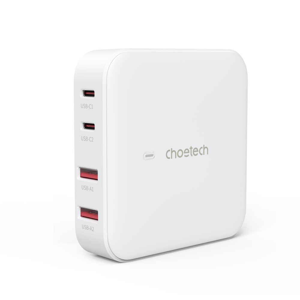 Choetech PD 100W GaN desktop 2C+2A Charger ¶White