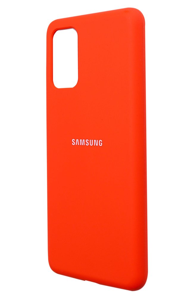 Silicone Case for Samsung S20+ (Full Protection) Orange