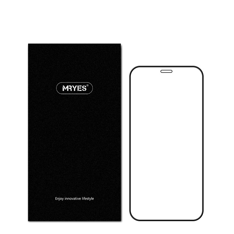 Mr.Yes Tiny Engraving Tempered Glass for iPhone 11 Pro Max