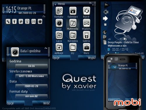 Quest Symbian theme