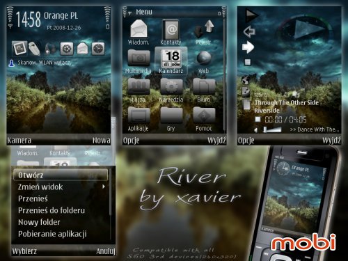 River Symbian theme