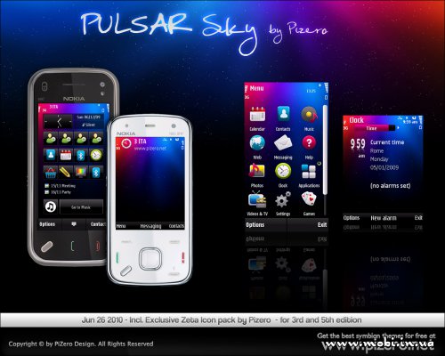 Pulsar Sky by Pizero