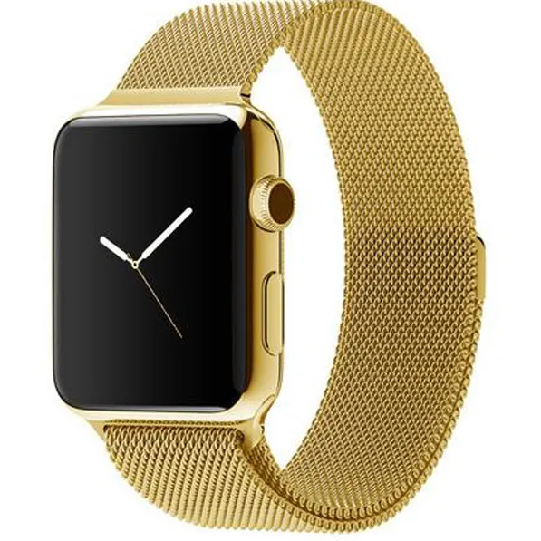 Milanese Loop for Apple Watch 42mm Gold
